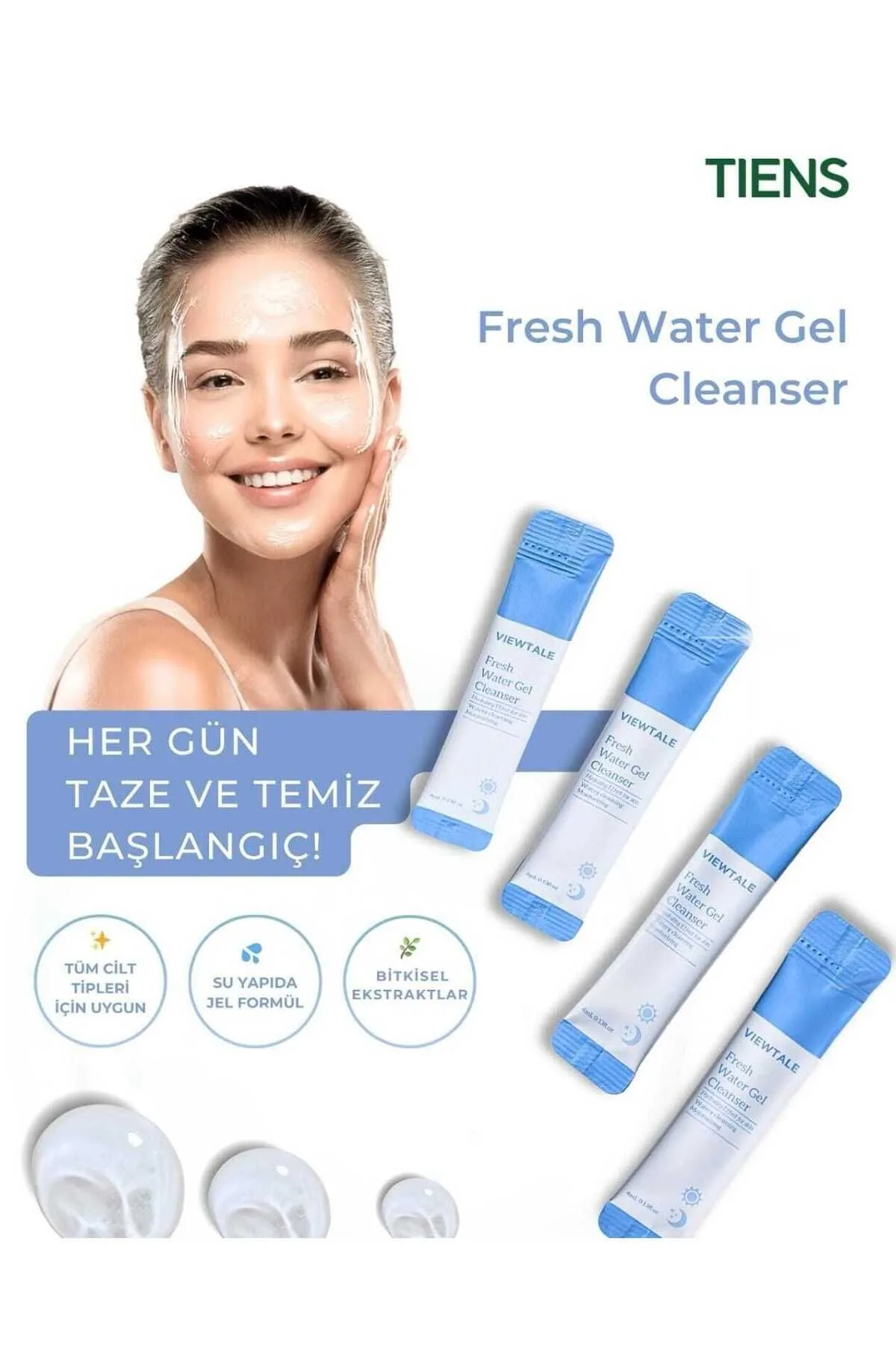 Viewtale Fresh Water Gel Cleanser (jel Temizleyici)